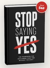 Stop Saying Yes