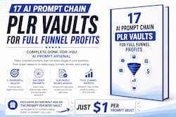 17 AI Prompt Chain PLR Vaults 17 AI Prompt Chain PLR Vaults