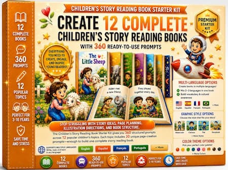 Children's Story Reading Book Creation