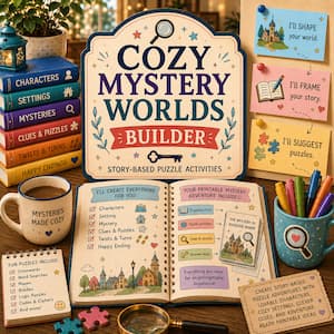 Cozy Mystery Worlds Builder Cozy Mystery Worlds Builder