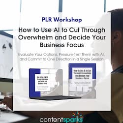 How to Use AI to Cut Through Overwhelm How to Use AI to Cut Through Overwhelm