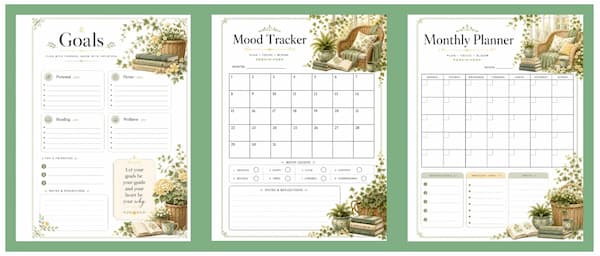 Cozy Planner Kit Generator Cozy Planner Kit Generator
