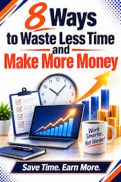 8 Ways to Waste Less Time and Make More Money