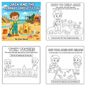 350 Prompts for Seek-and-Find Coloring Books 350 Prompts for Seek-and-Find Coloring Books