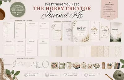 Hobby Creator Journal Kit Hobby Creator Journal Kit