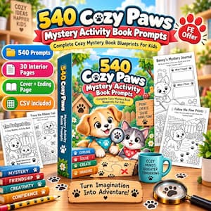 Cozy Paws Mystery Book