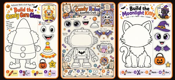 Halloween Build-a-Craft Halloween Build-a-Craft