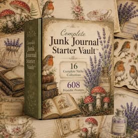 Junk Journal Starter Vault Junk Journal Starter Vault