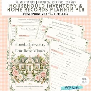 The Home Inventory & Household Records Planner