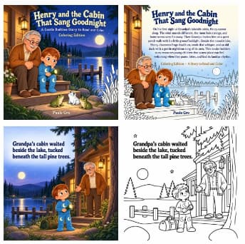 Read-and-Color Storybook Series