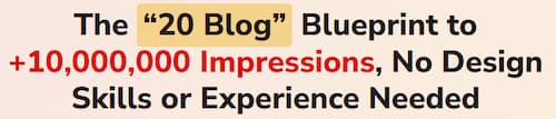 20 blog blueprint 20 blog blueprint