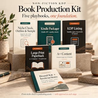 Non-Fiction KDP Book Production Kit Non-Fiction KDP Book Production Kit