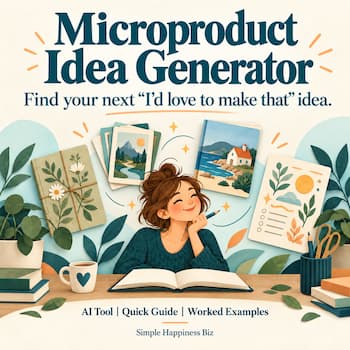 Microproduct Idea Generator Microproduct Idea Generator