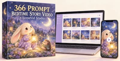 366 Prompts Bedtime Story Video