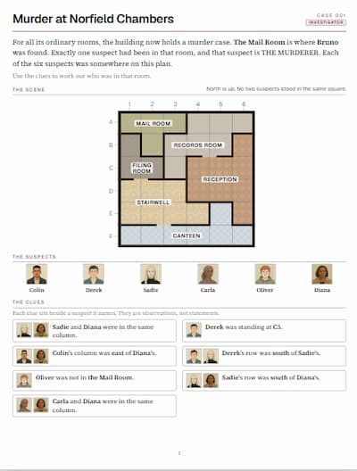 Cluevora Mystery Puzzle Book Creator