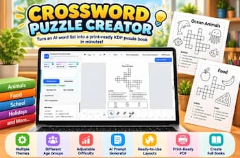 Crossword Puzzle Book Creator