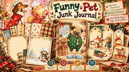 Funny Pet Junk Journals Funny Pet Junk Journals