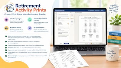 Retirement Activity Prints Retirement Activity Prints