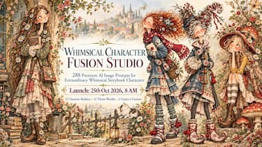 Whimsical Character Fusion Studio
