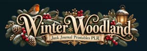 Winter Woodland Junk Journal Winter Woodland Junk Journal